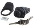 Latch with Lock, 46mm, Polycarbonate (PC)